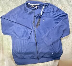 Spyder Active Jacket Mens 2XL Navy Full Zip Track Performance ProWeb